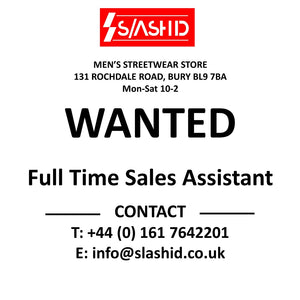 Full Time Sales Assistant
