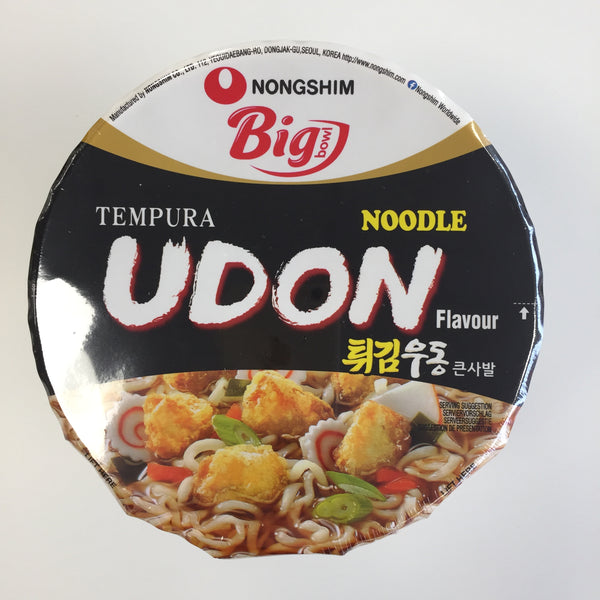 農心天婦羅烏冬碗麵 111g (Nongshim Big Bowl Noodle (U-Dong) 111g )