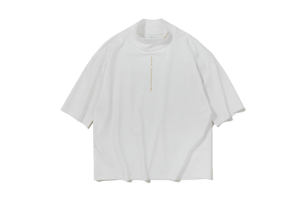 ROAD White Stand Collar Tee
