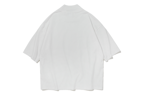 ROAD White Stand Collar Tee