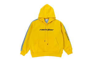 Yellow Layer Effected Hoodie 