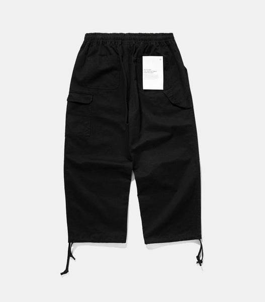 Black Cropped Joggers