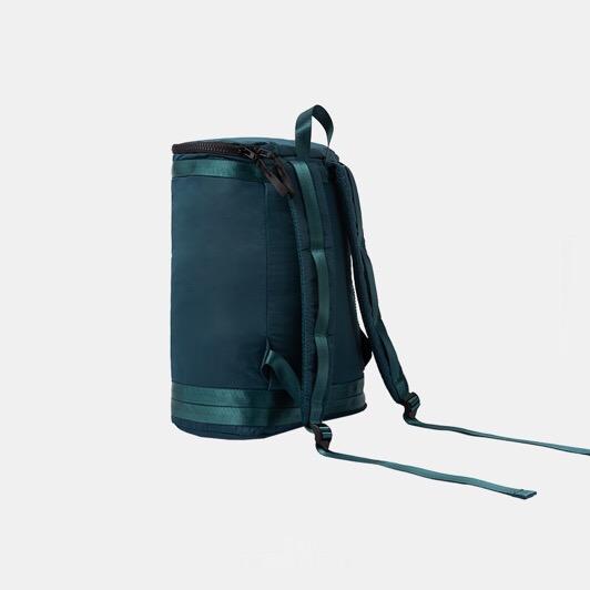 Blue Cylindrical Backpack