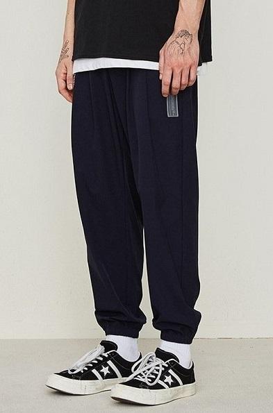 SLASH ID - Royal Blue Joggers With Patch