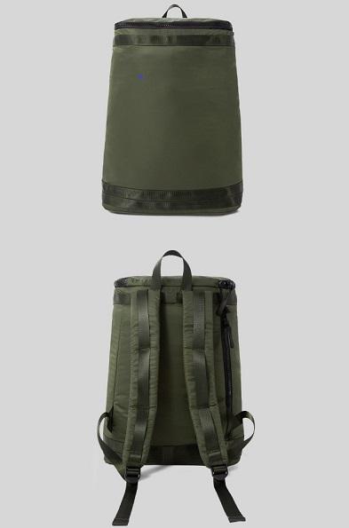 SLASH ID - Green Cylindrical Backpacks