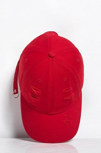 SLASH ID - Red  Cotton Baseball Cap 
